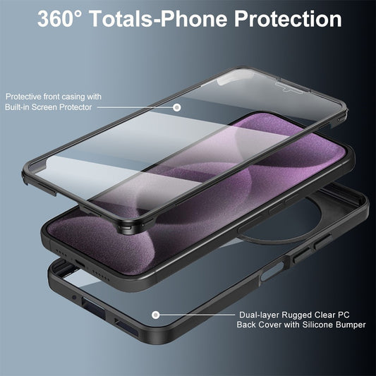 Phone Case For Xiaomi Redmi 14C 4G / 14R 5G / A4 5G / Poco C75 4G , Acrylic + TPU Clear Cover with PET Screen Film