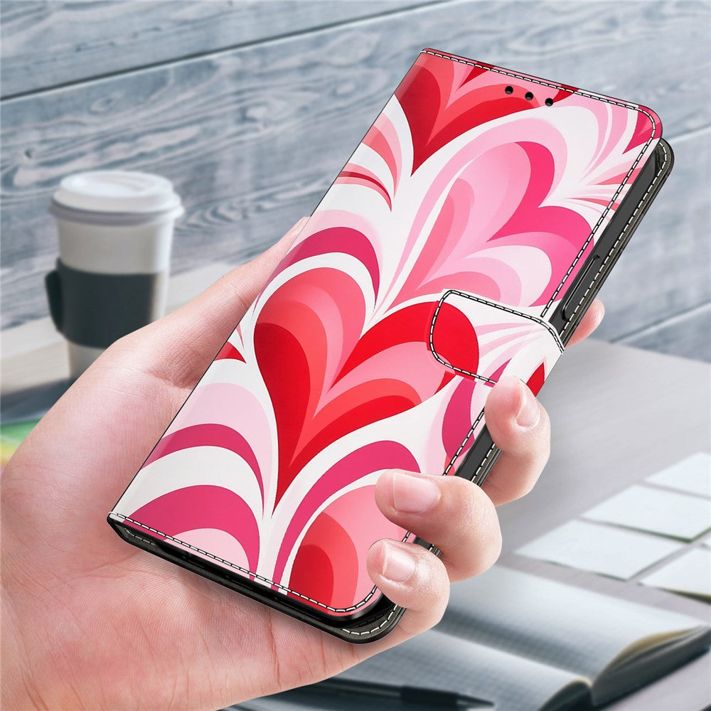 For iPhone 18 Pro / 17 Pro Case Wallet Stand Pattern Printing PU Leather Flip Phone Cover