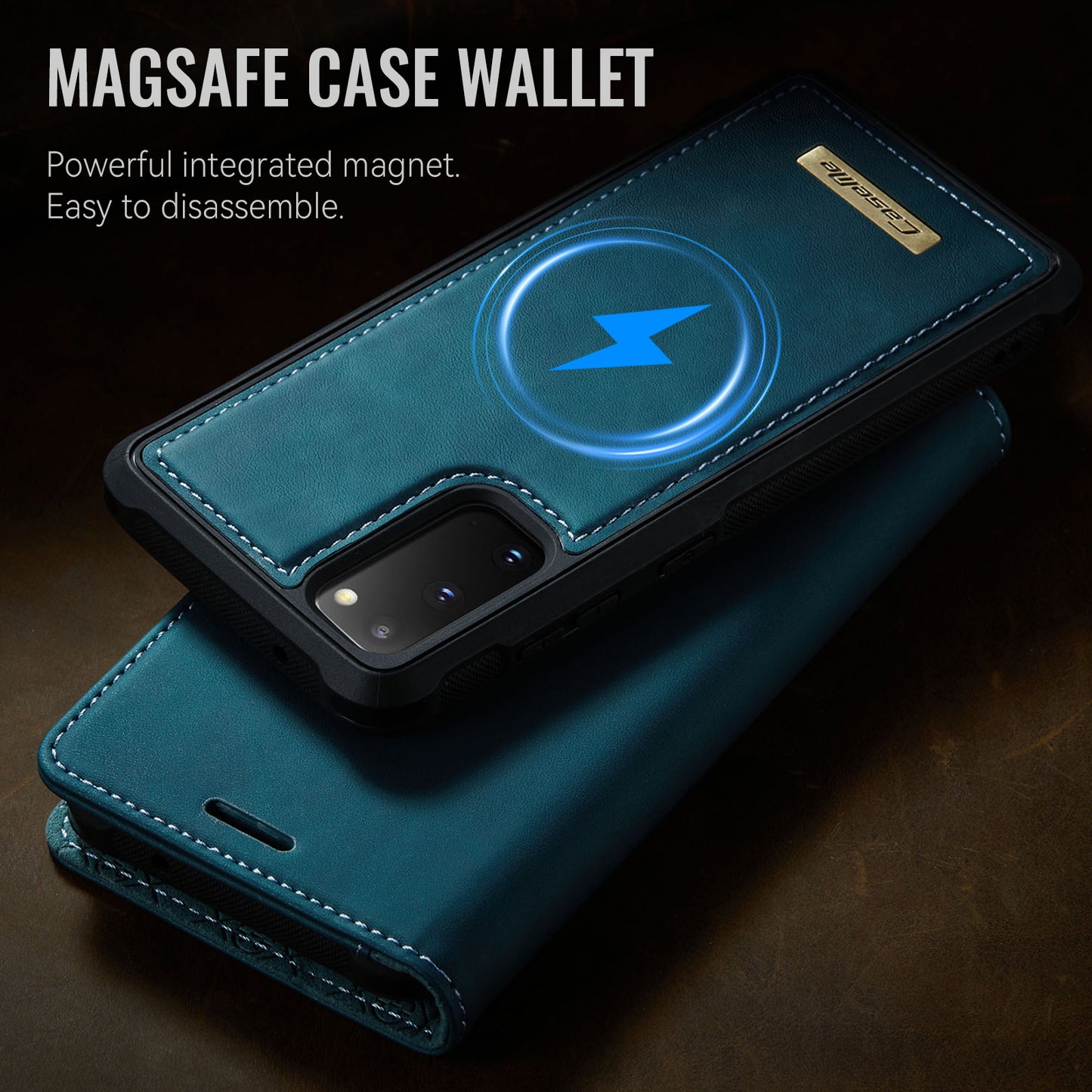 Galaxy S20 4G/5G Wallet-Hülle – Kompatibel mit MagSafe mit RFID-Blockierung