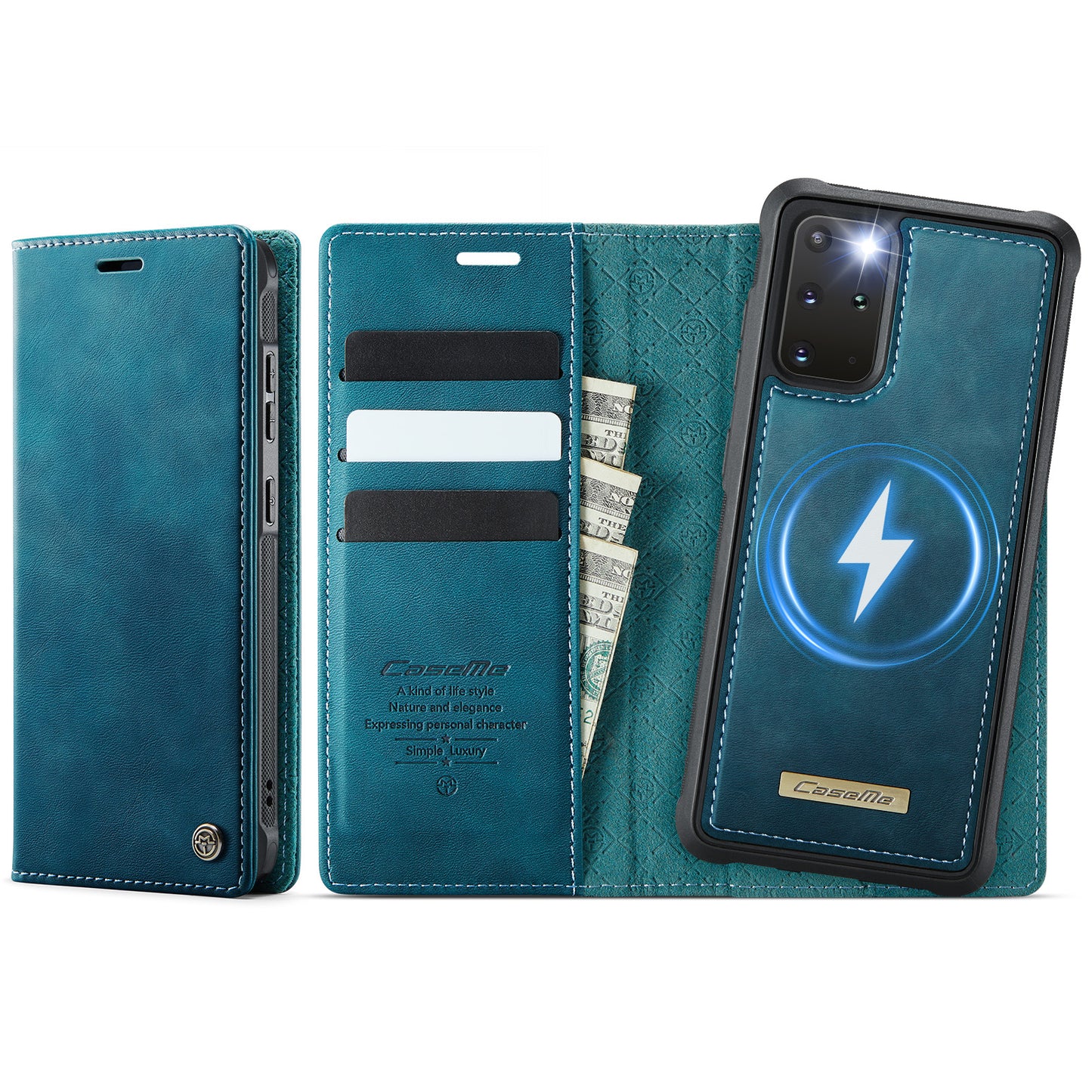 Galaxy S20 Plus 5G Wallet-Hülle – Kompatibel mit MagSafe mit RFID-Blockierung