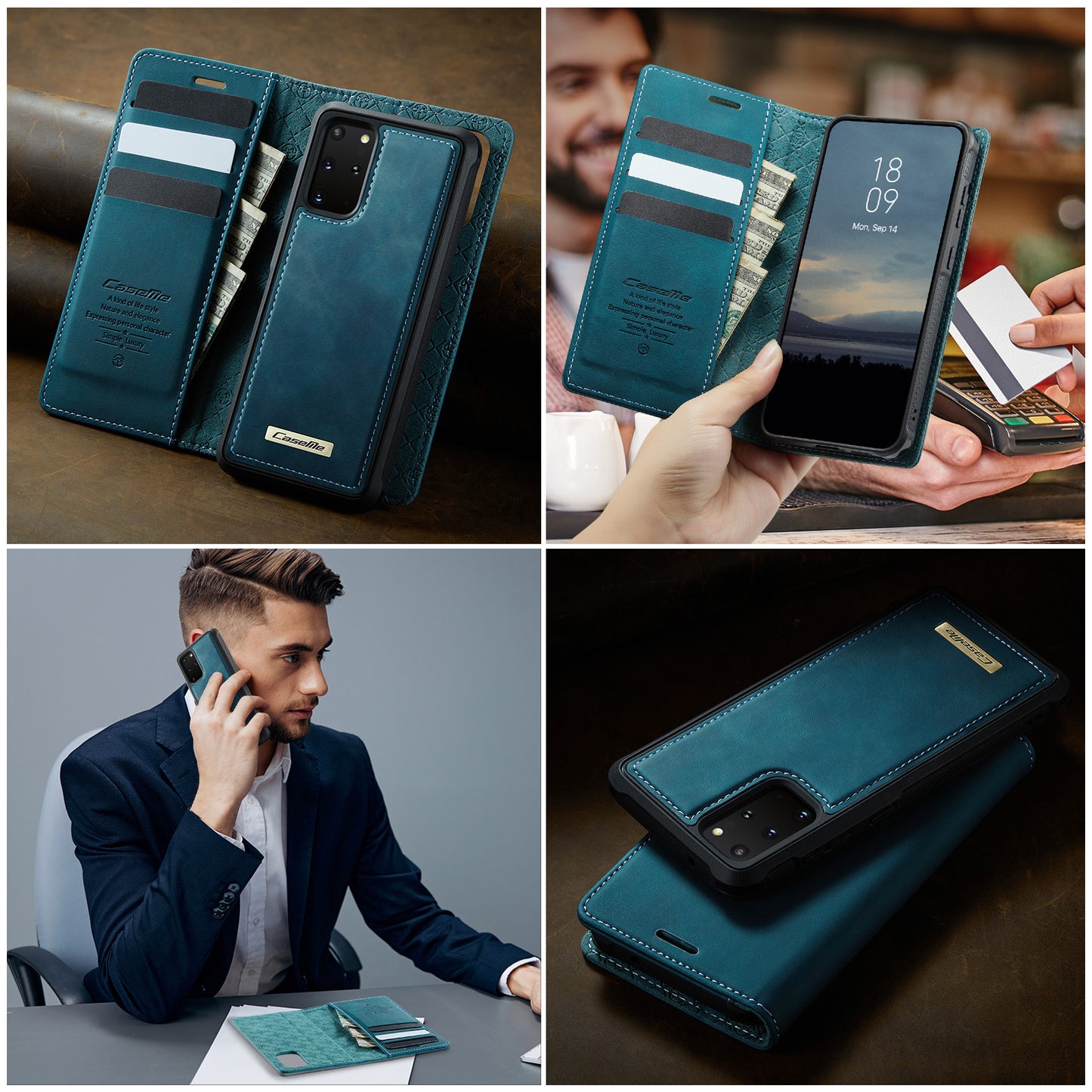 Galaxy S20 Plus 5G Wallet-Hülle – Kompatibel mit MagSafe mit RFID-Blockierung