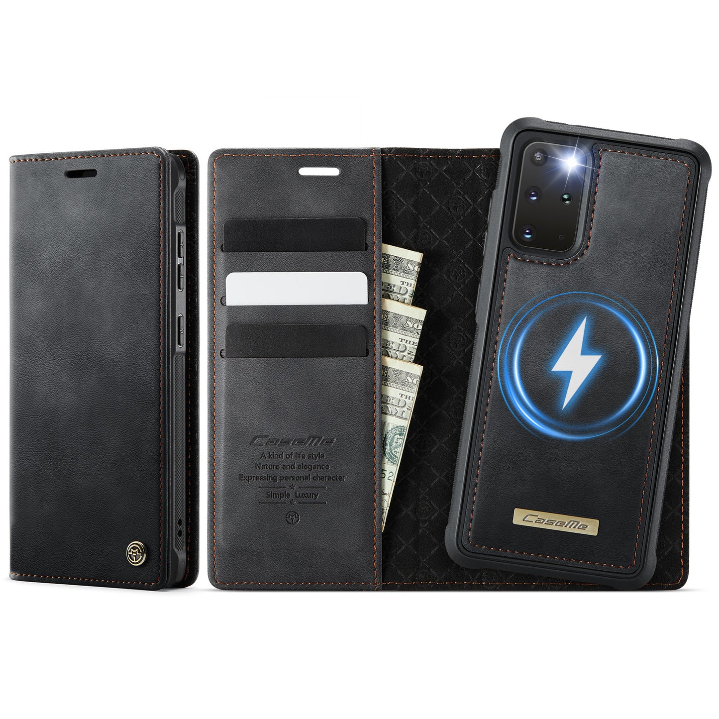 Galaxy S20 Plus 5G Wallet-Hülle – Kompatibel mit MagSafe mit RFID-Blockierung