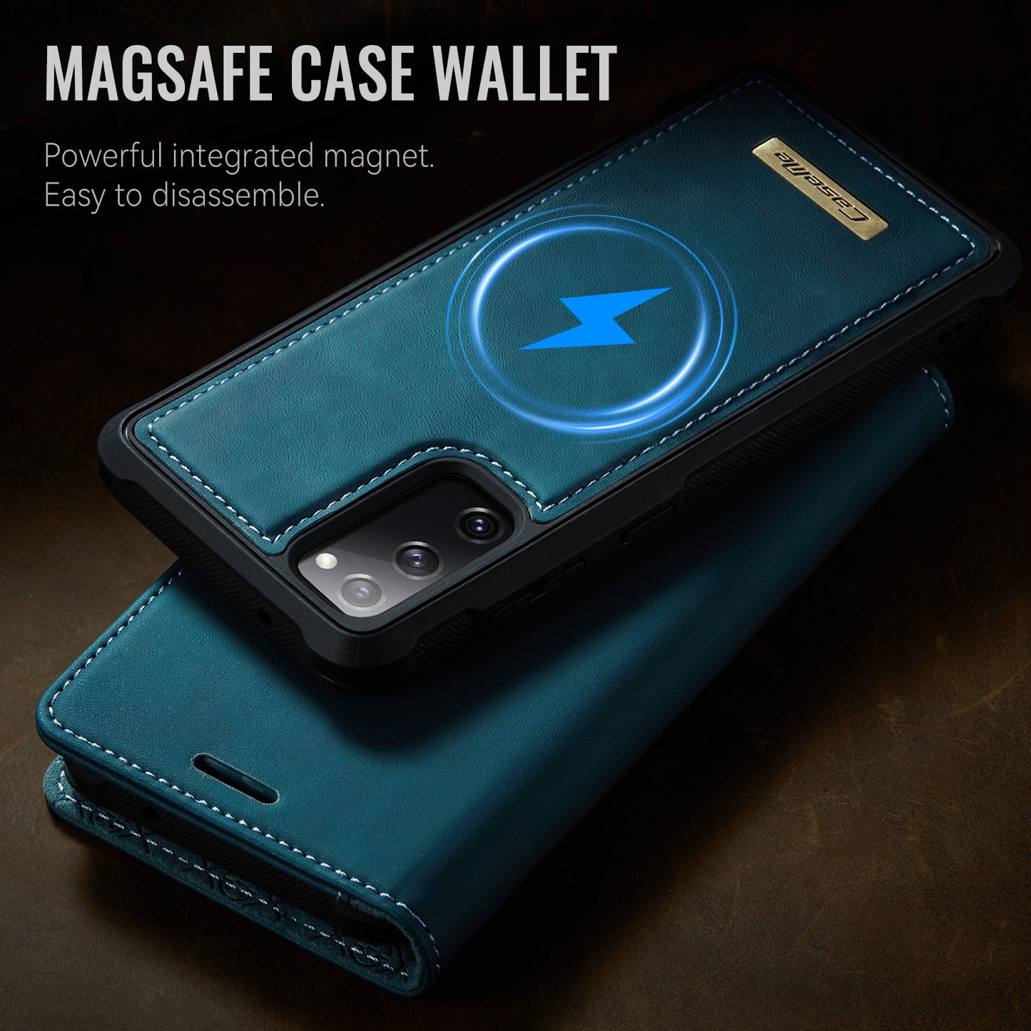 Galaxy S20 FE 5G Wallet-Hülle – Kompatibel mit MagSafe mit RFID-Blockierung