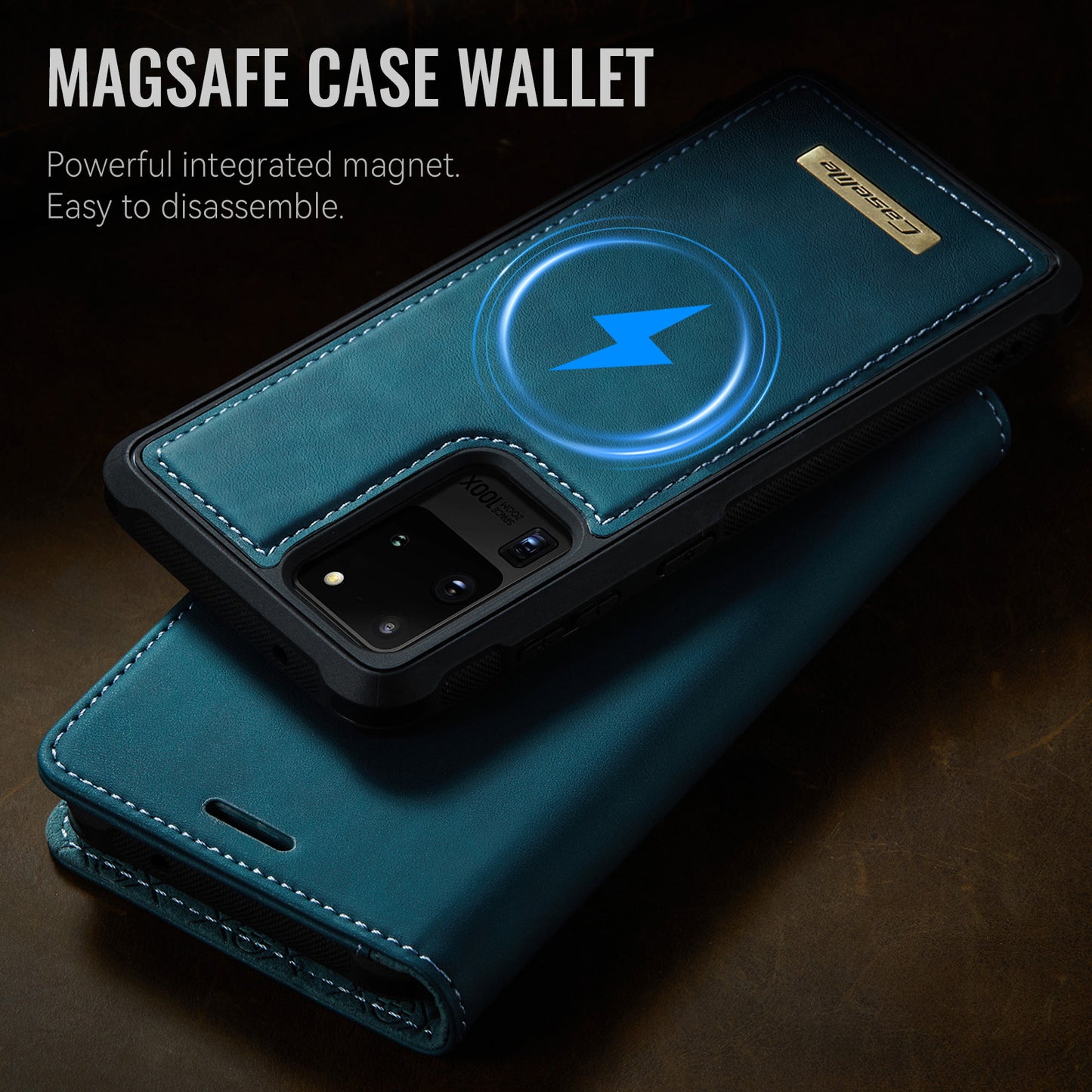 Galaxy S20 Ultra Wallet-Hülle – Kompatibel mit MagSafe mit RFID-Blockierung