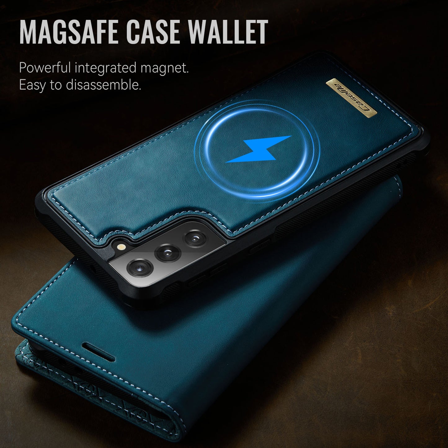 Galaxy S21 FE 5G Wallet-Hülle – Kompatibel mit MagSafe mit RFID-Blockierung