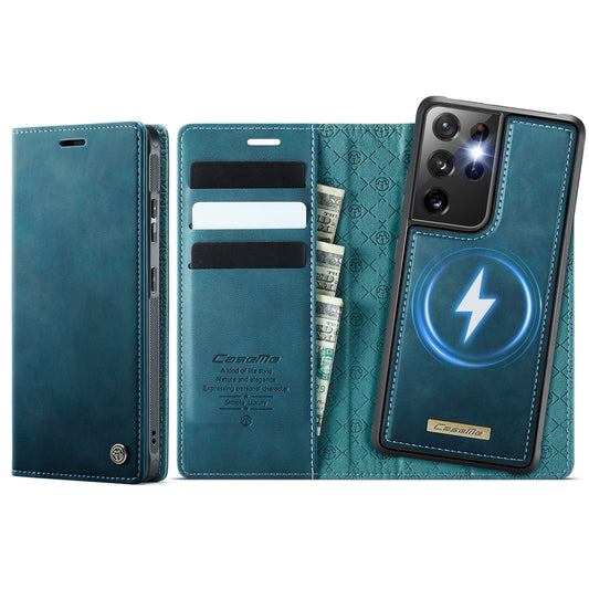Galaxy S21 Ultra 5G Wallet-Hülle – Kompatibel mit MagSafe mit RFID-Blockierung