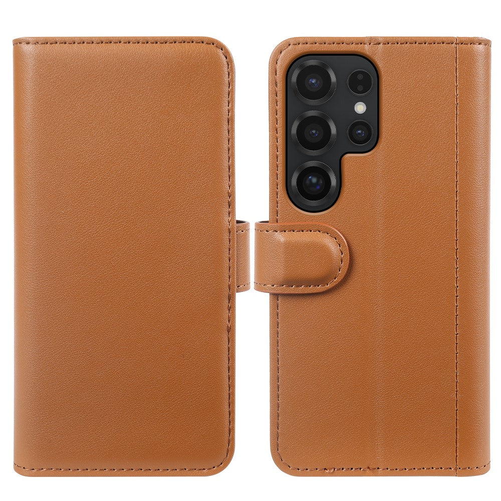 Galaxy S23 Ultra Echtleder Hülle mit Kartenfach