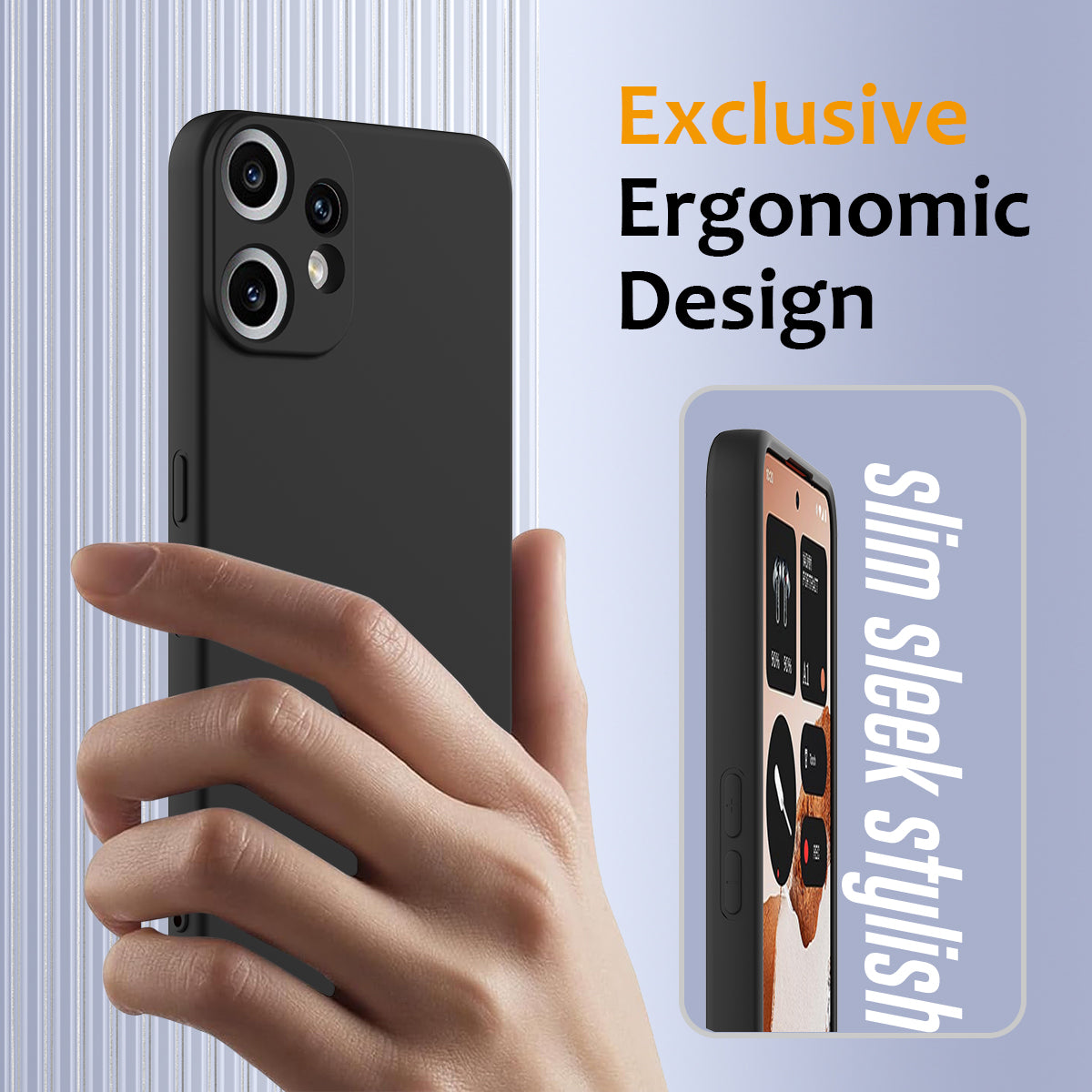Nothing CMF Phone 2 Pro Magnetische Handyhülle – Schutzhülle aus stoßfestem Flüssigsilikon