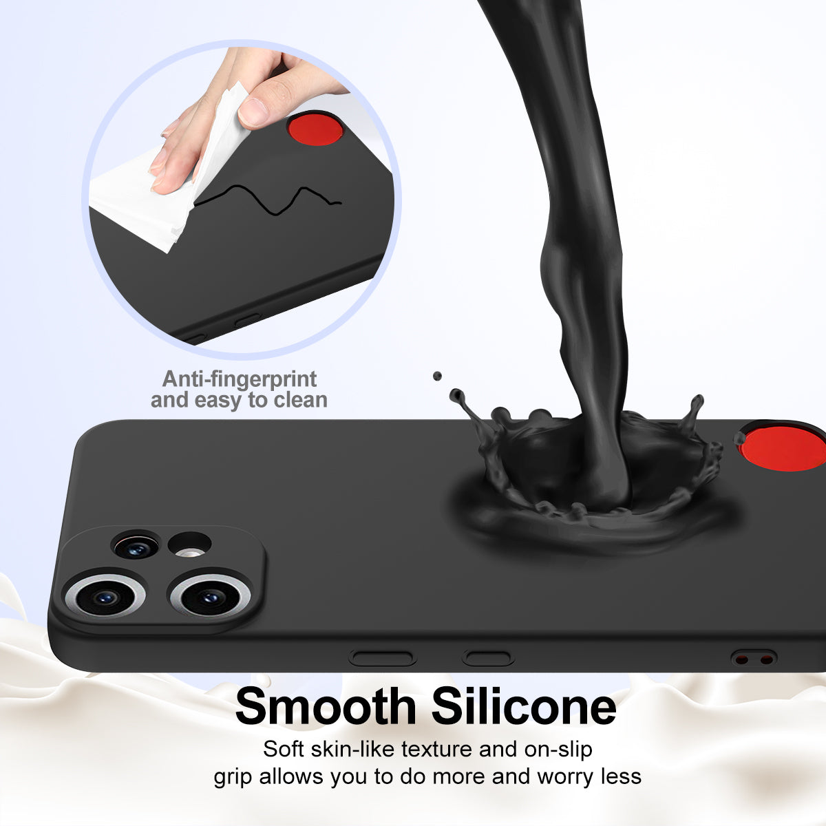 Nothing CMF Phone 2 Pro Magnetische Handyhülle – Schutzhülle aus stoßfestem Flüssigsilikon