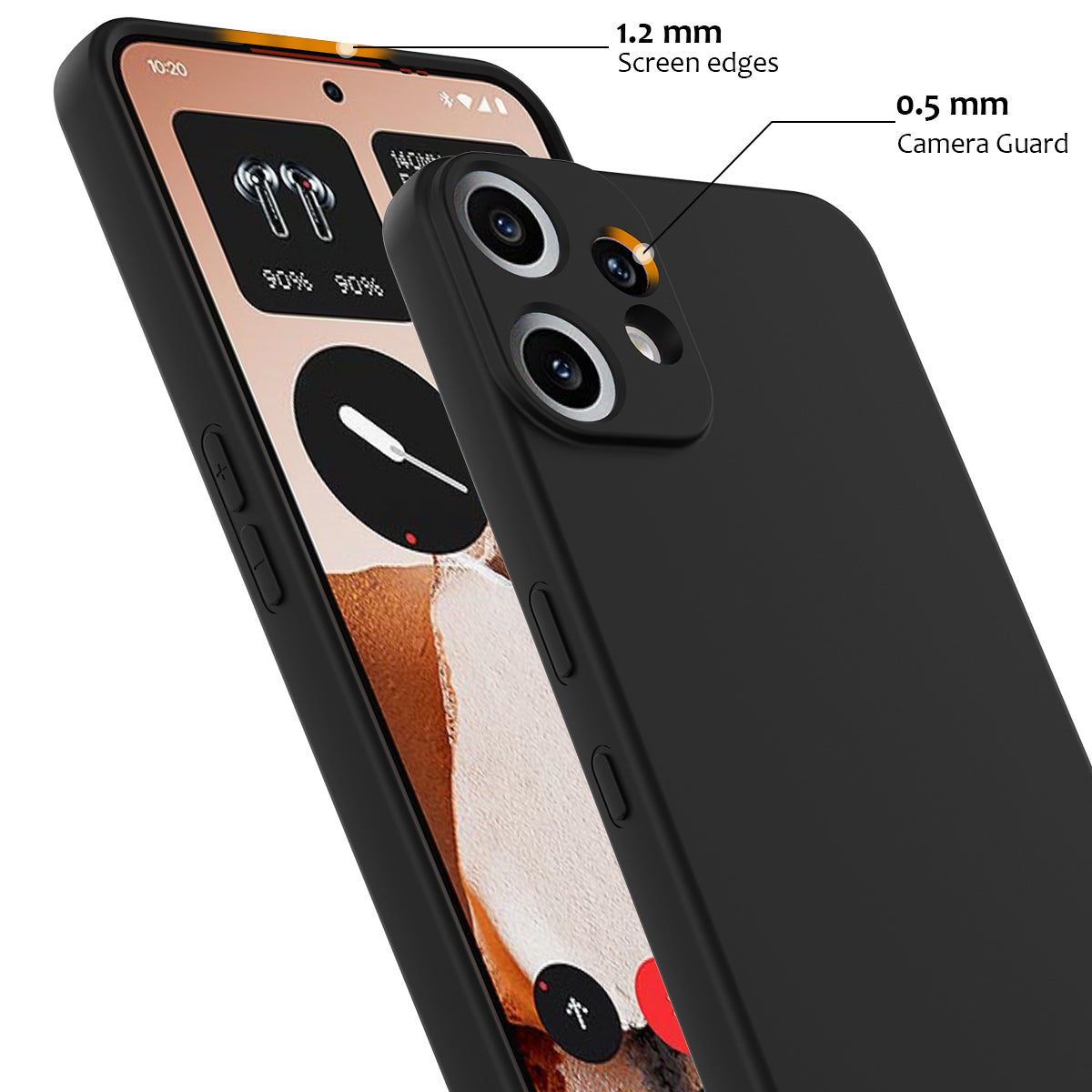 Nothing CMF Phone 2 Pro Magnetische Handyhülle – Schutzhülle aus stoßfestem Flüssigsilikon
