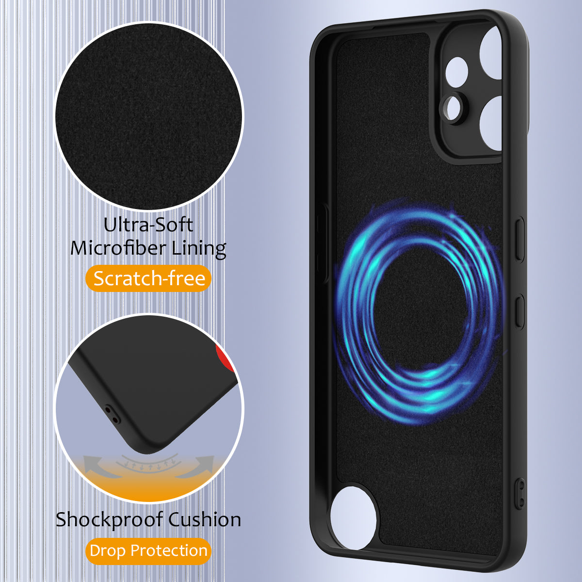 Nothing CMF Phone 2 Pro Magnetische Handyhülle – Schutzhülle aus stoßfestem Flüssigsilikon