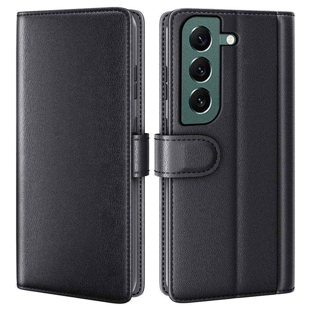 Galaxy S23 Echtleder Hülle mit Kartenfach