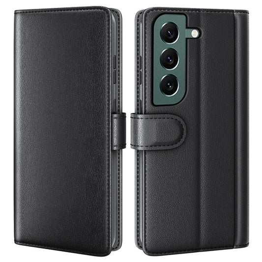 Galaxy S23 Echtleder Hülle mit Kartenfach