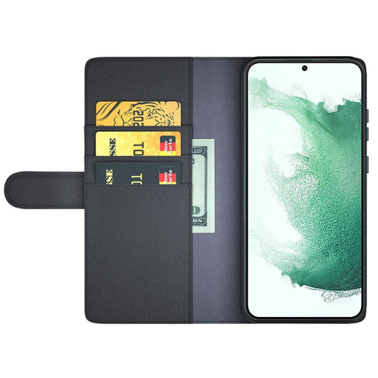Galaxy S23 Echtleder Hülle mit Kartenfach