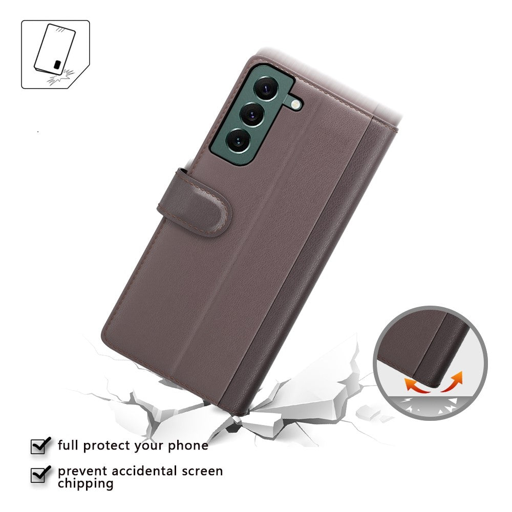 Galaxy S23 Echtleder Hülle mit Kartenfach