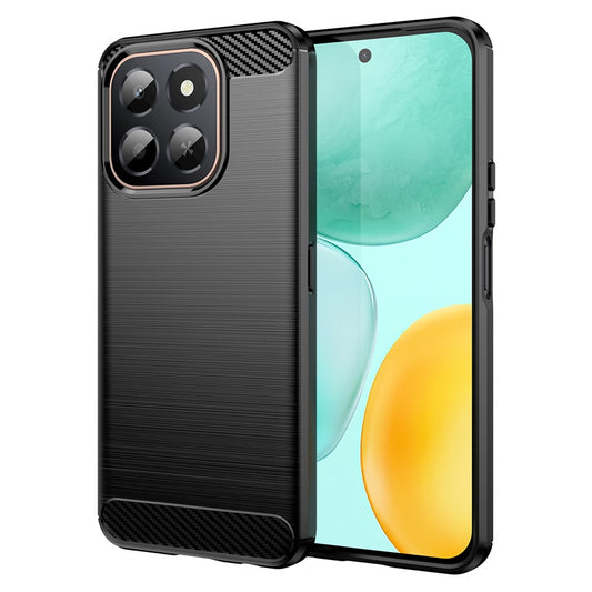 Honor X6c 4G Handyhülle – aus Carbonfaser mit gebürsteter Textur