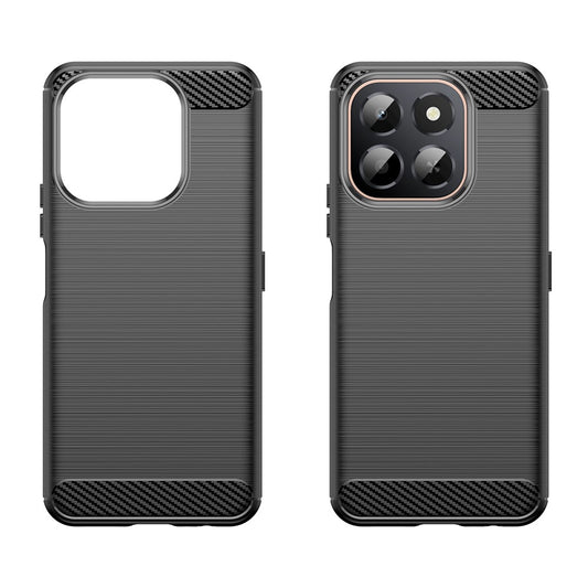 Honor X6c 4G Handyhülle – aus Carbonfaser mit gebürsteter Textur