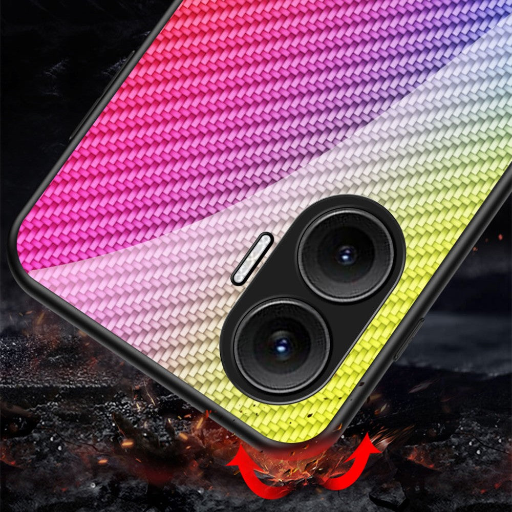 For Xiaomi Poco F7 5G / Redmi Turbo 4 Pro 5G Case Tempered Glass Shockproof Phone Cover