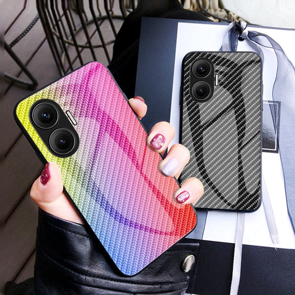 For Xiaomi Poco F7 5G / Redmi Turbo 4 Pro 5G Case Tempered Glass Shockproof Phone Cover