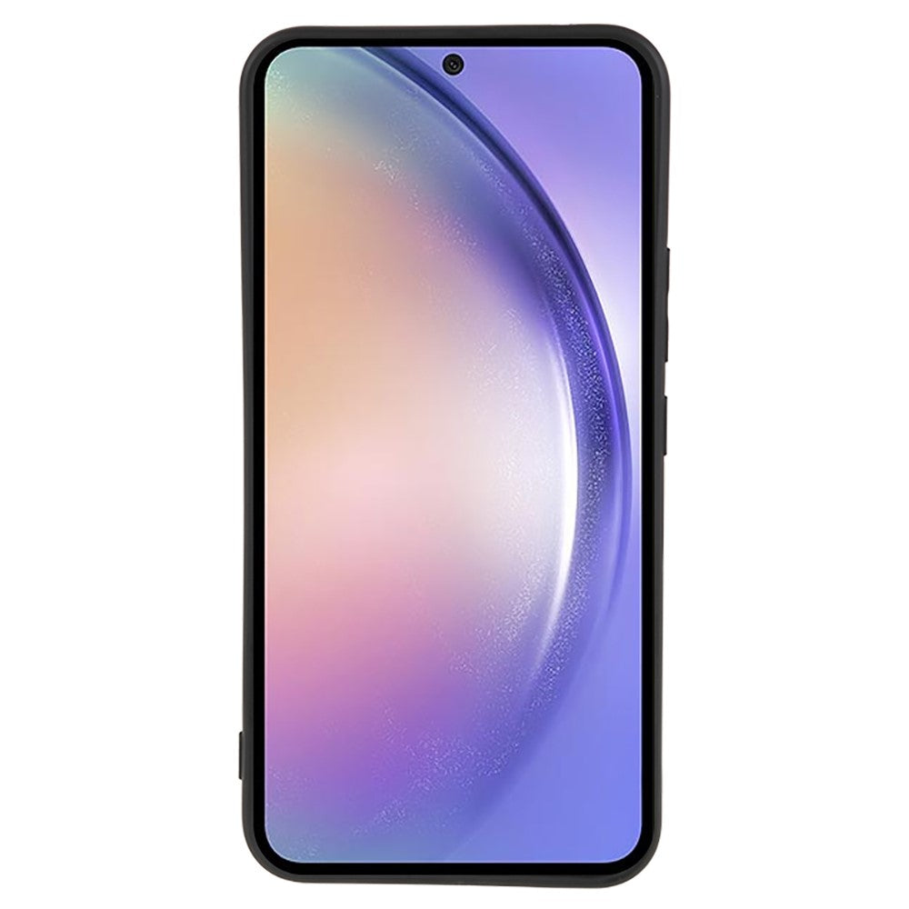 Galaxy S25 FE Gummierte Hülle – Mit Faserfutter & Anti-Kratz-Abdeckung