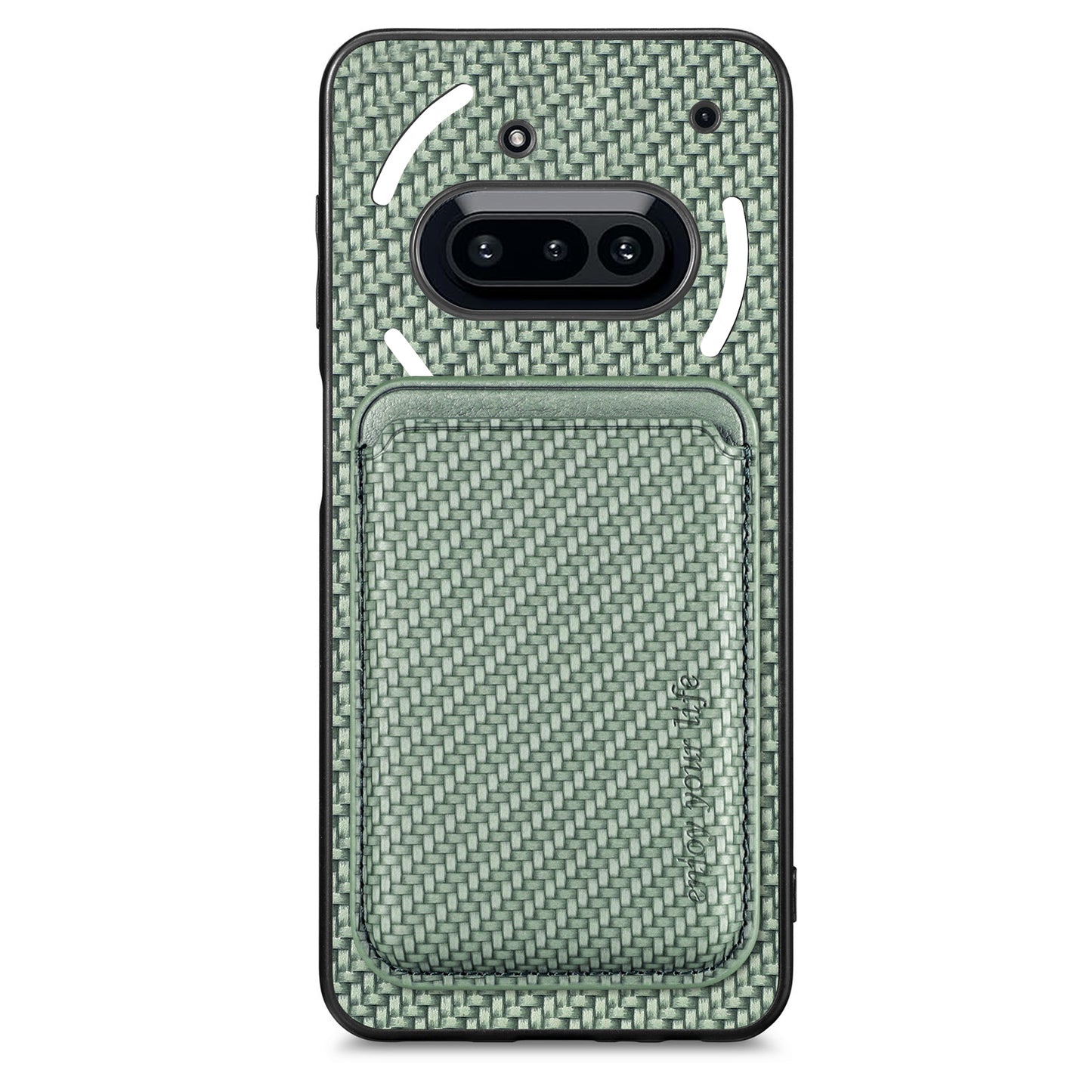For Nothing Phone (3a) Case Magnetic Detachable Card Holder Phone Back Cover