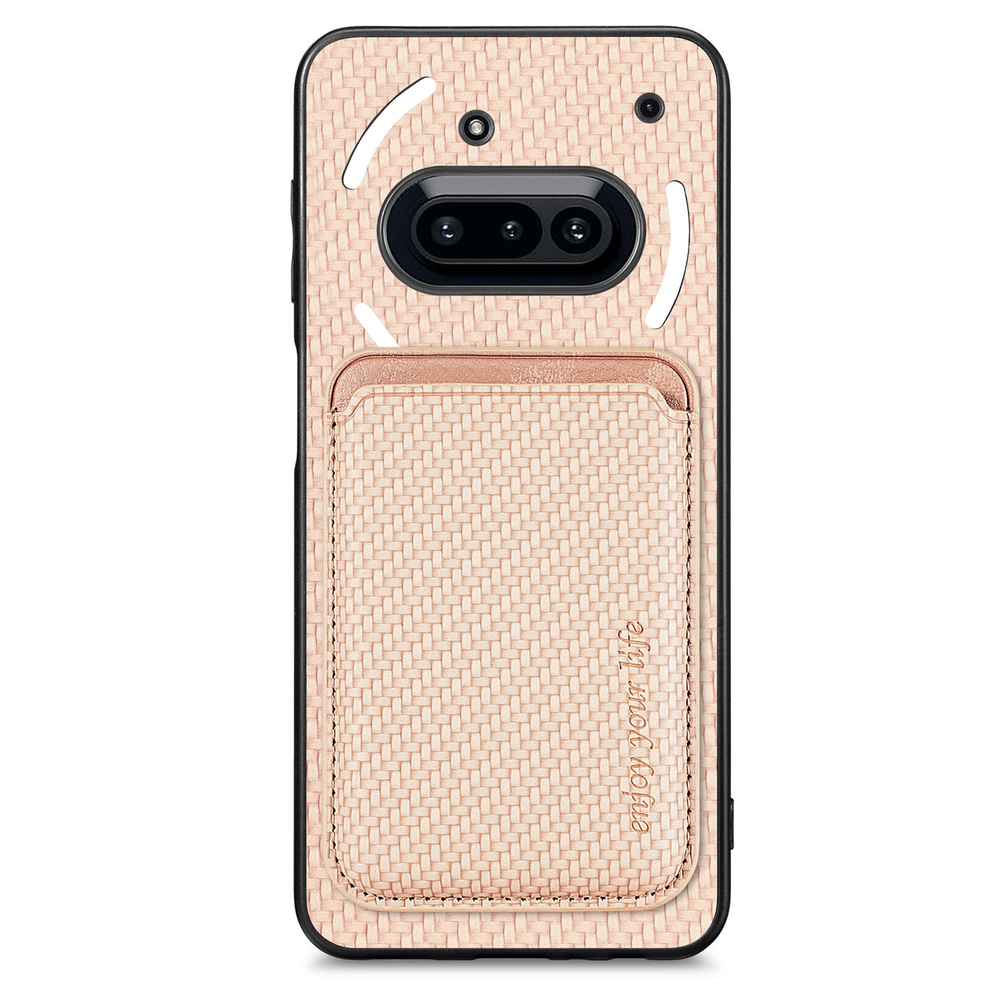 For Nothing Phone (3a) Case Magnetic Detachable Card Holder Phone Back Cover