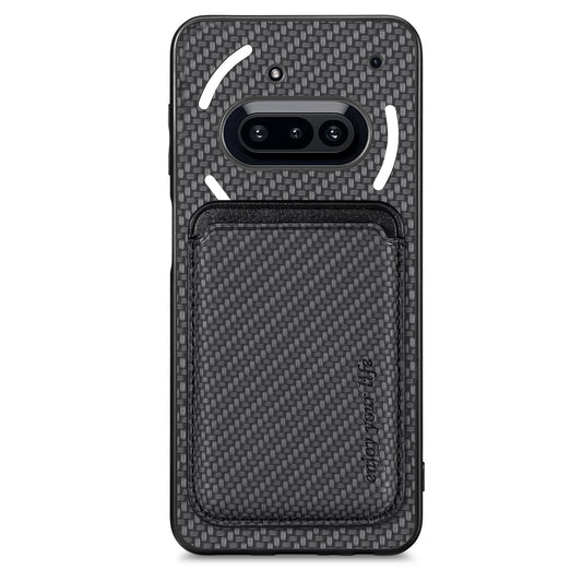 For Nothing Phone (3a) Case Magnetic Detachable Card Holder Phone Back Cover