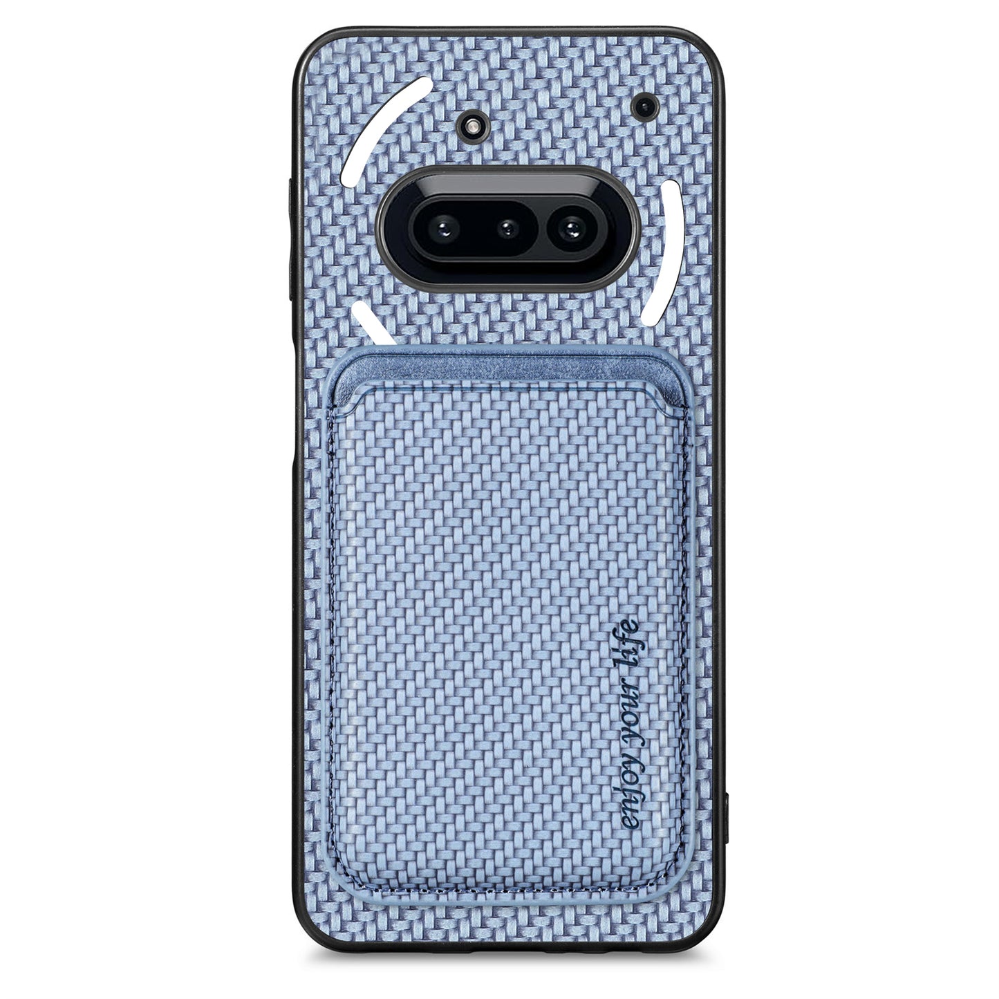 For Nothing Phone (3a) Case Magnetic Detachable Card Holder Phone Back Cover