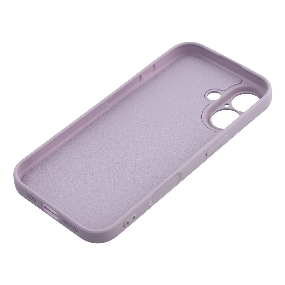 iPhone 17 Gummierte Hülle – Mit Faserfutter & Anti-Kratz-Abdeckung