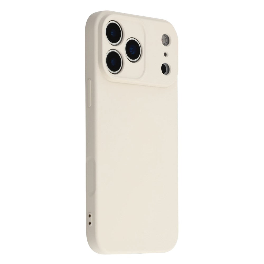 iPhone 17 Pro Max Gummierte Hülle – Mit Faserfutter & Anti-Kratz-Abdeckung