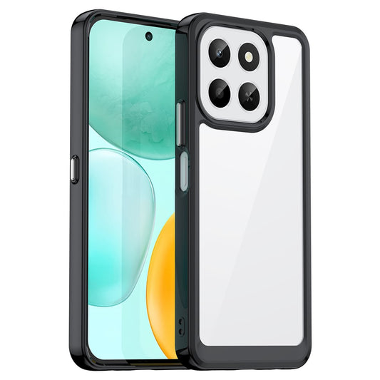 Honor X6c 4G Transparente Handyhülle – Stoßfeste Rückseite, aus TPU & Acryl