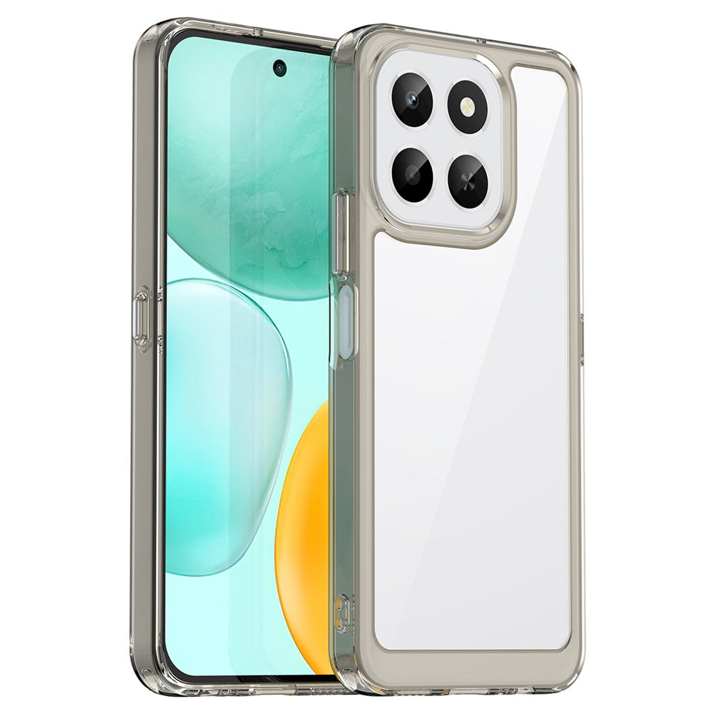 Honor X6c 4G Transparente Handyhülle – Stoßfeste Rückseite, aus TPU & Acryl