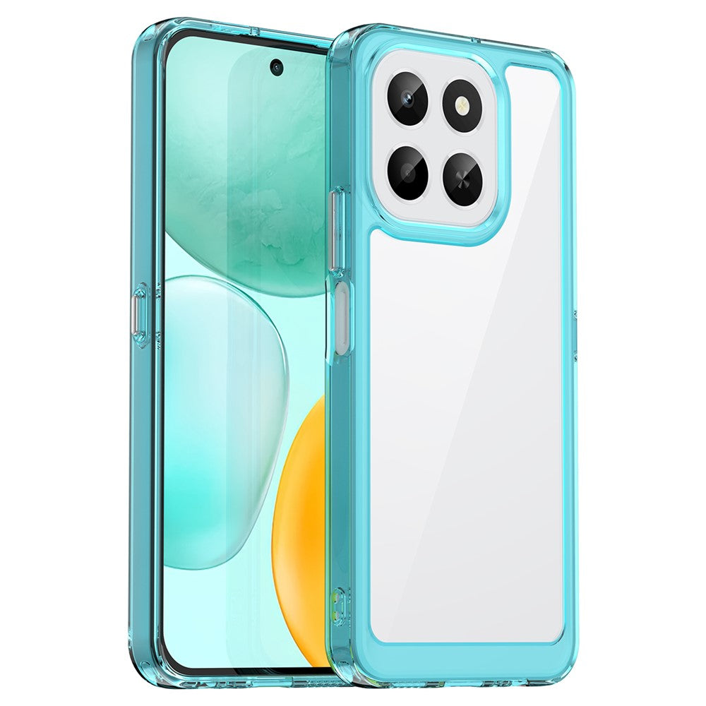 Honor X6c 4G Transparente Handyhülle – Stoßfeste Rückseite, aus TPU & Acryl