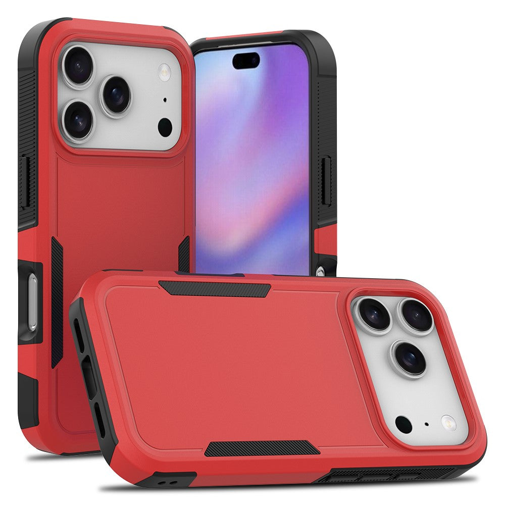For iPhone 18 Pro / 17 Pro Case 2 in 1 PC + TPU Shockproof Phone Cover