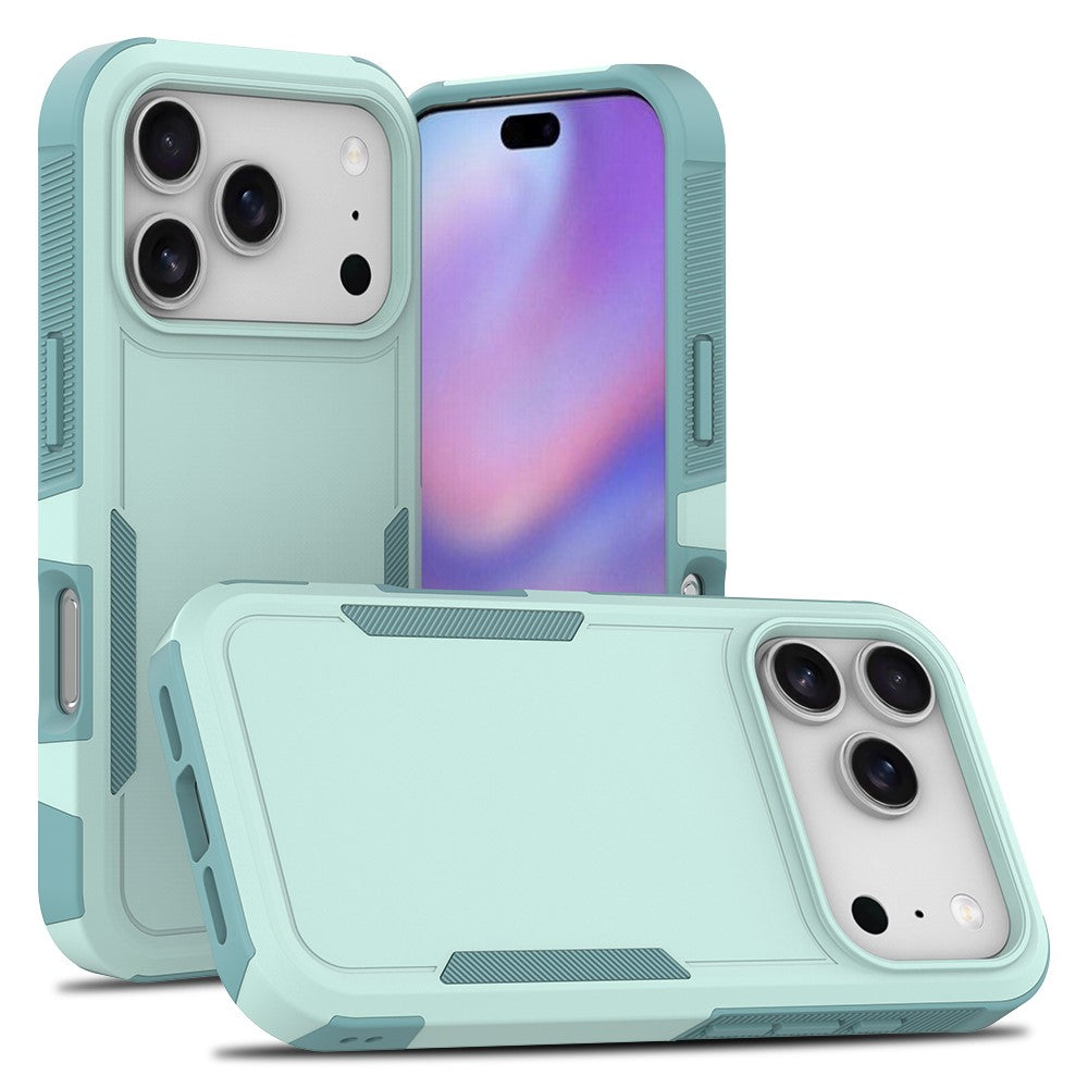For iPhone 18 Pro / 17 Pro Case 2 in 1 PC + TPU Shockproof Phone Cover