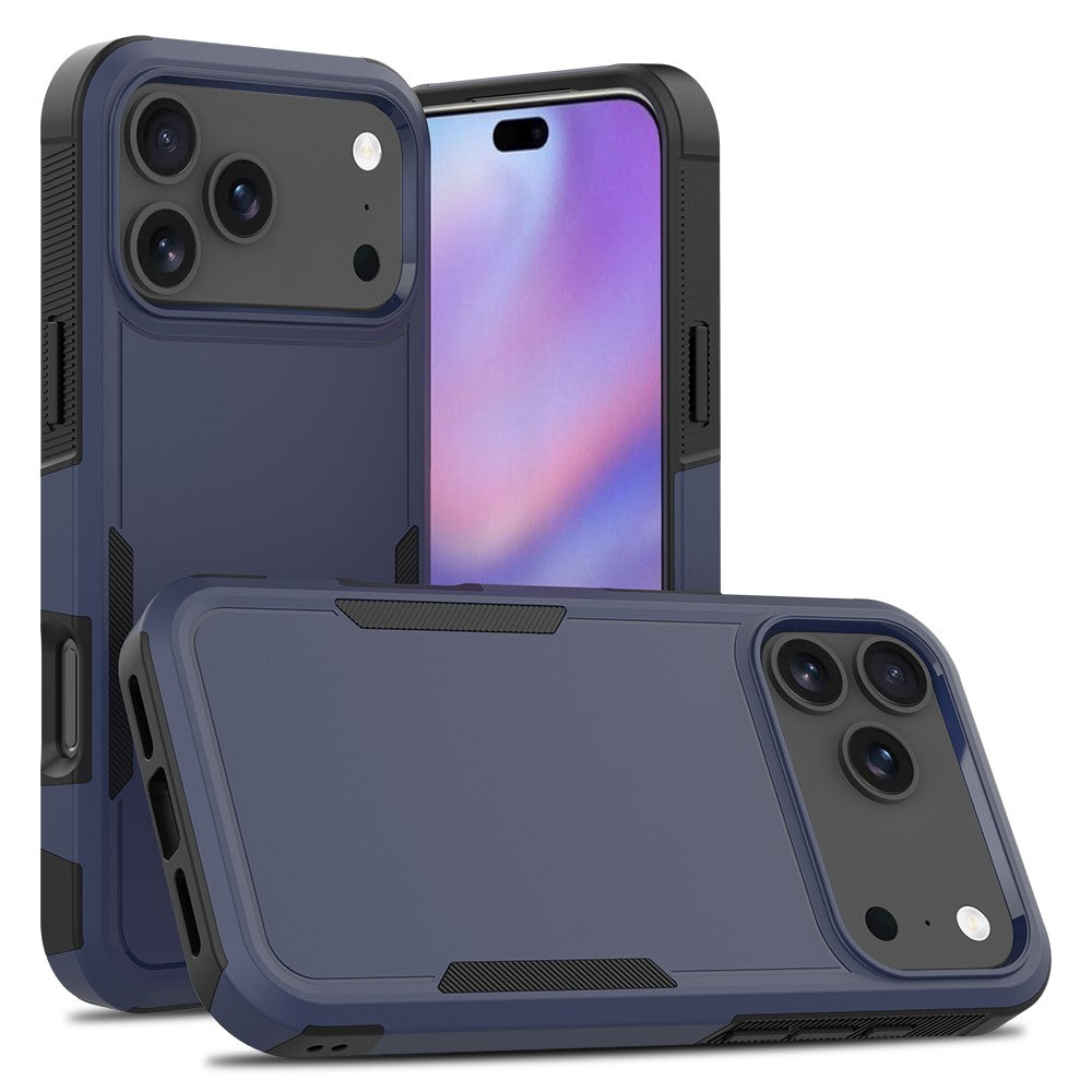 For iPhone 18 Pro Max / 17 Pro Max Case 2 in 1 PC + TPU Shockproof Phone Cover