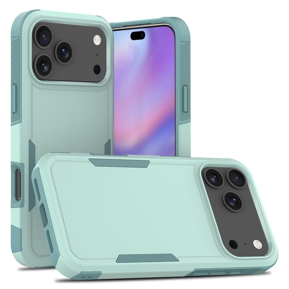 For iPhone 18 Pro Max / 17 Pro Max Case 2 in 1 PC + TPU Shockproof Phone Cover