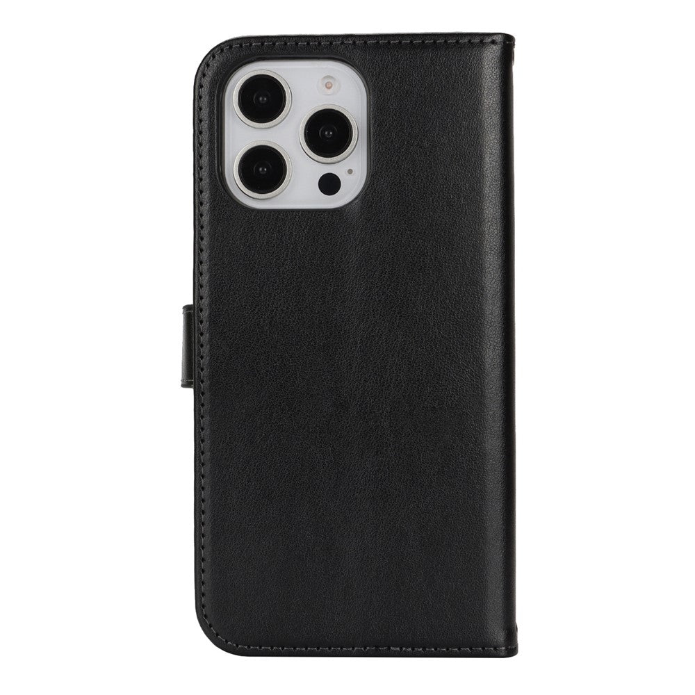 iPhone 16 Pro Wallet-Hülle – Mit Musterdruck, Kartenfächer & Riemen
