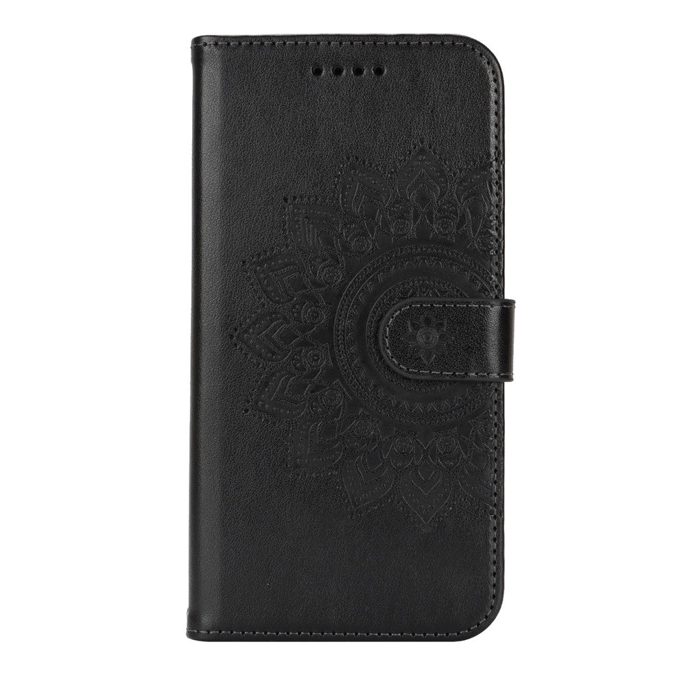 iPhone 16 Pro Max Wallet-Hülle – Mit Musterdruck, Kartenfächer & Riemen