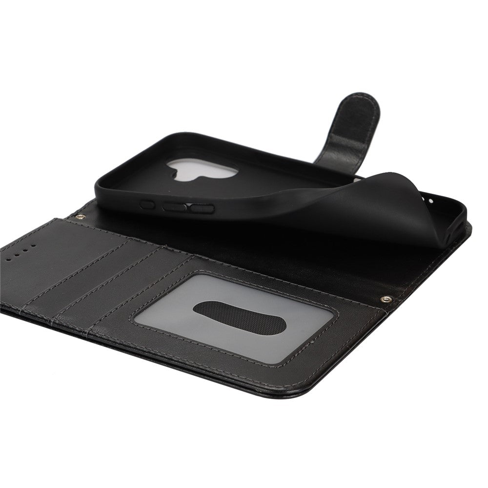 iPhone 16 Plus Wallet-Hülle – Mit Musterdruck, Kartenfächer & Riemen