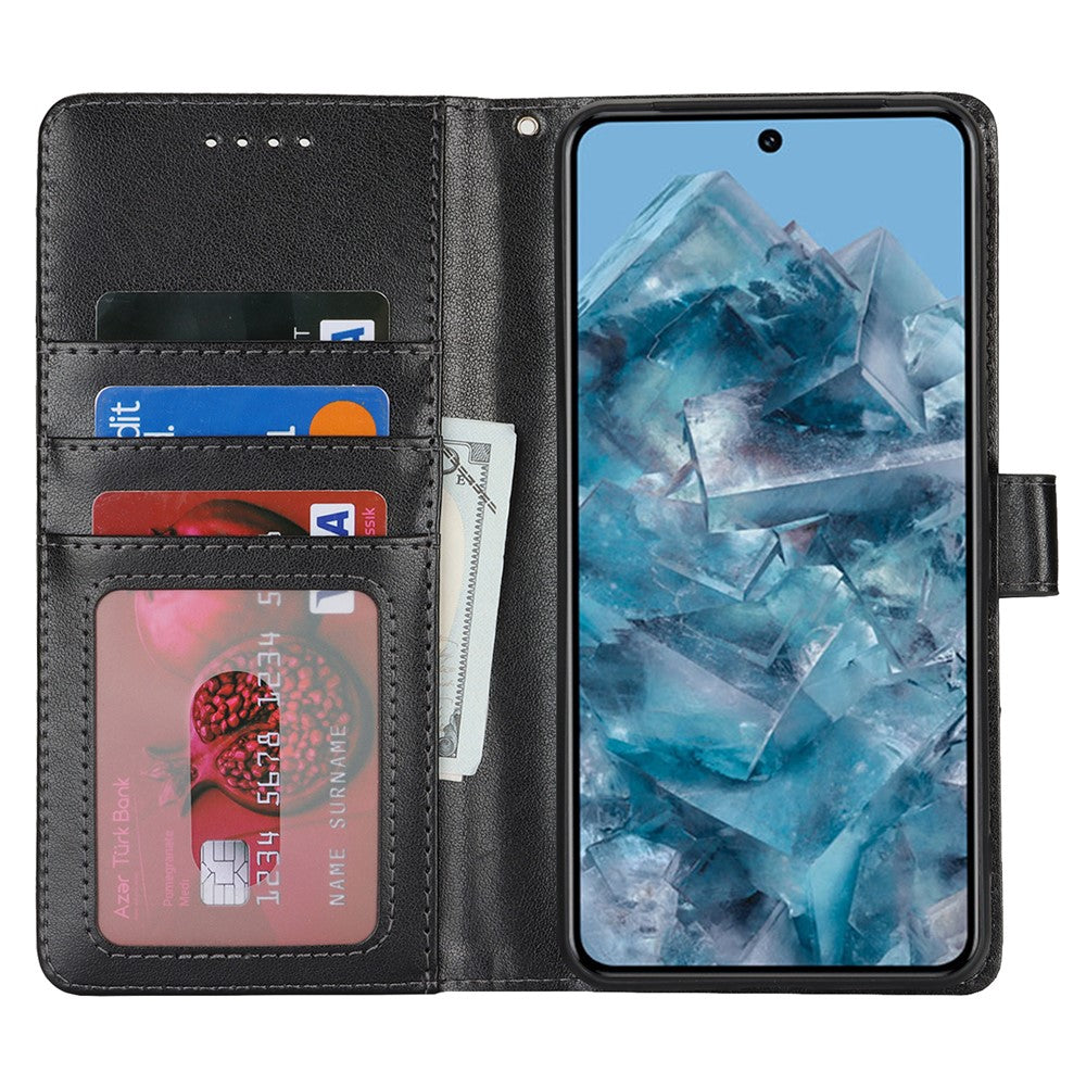 Pixel 8 Pro Wallet-Hülle – Mit Musterdruck, Kartenfächer & Riemen