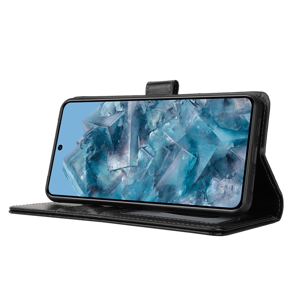 Pixel 8 Pro Wallet-Hülle – Mit Musterdruck, Kartenfächer & Riemen