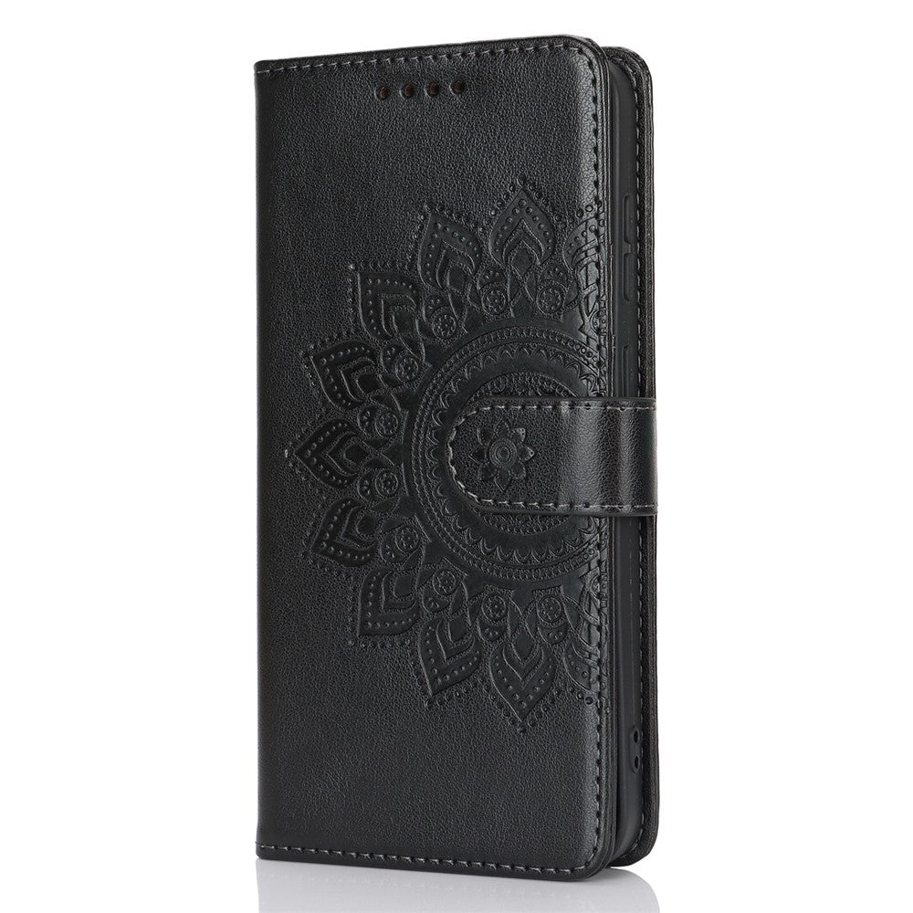 Galaxy S24 Wallet-Hülle – Mit Musterdruck, Kartenfächer & Riemen