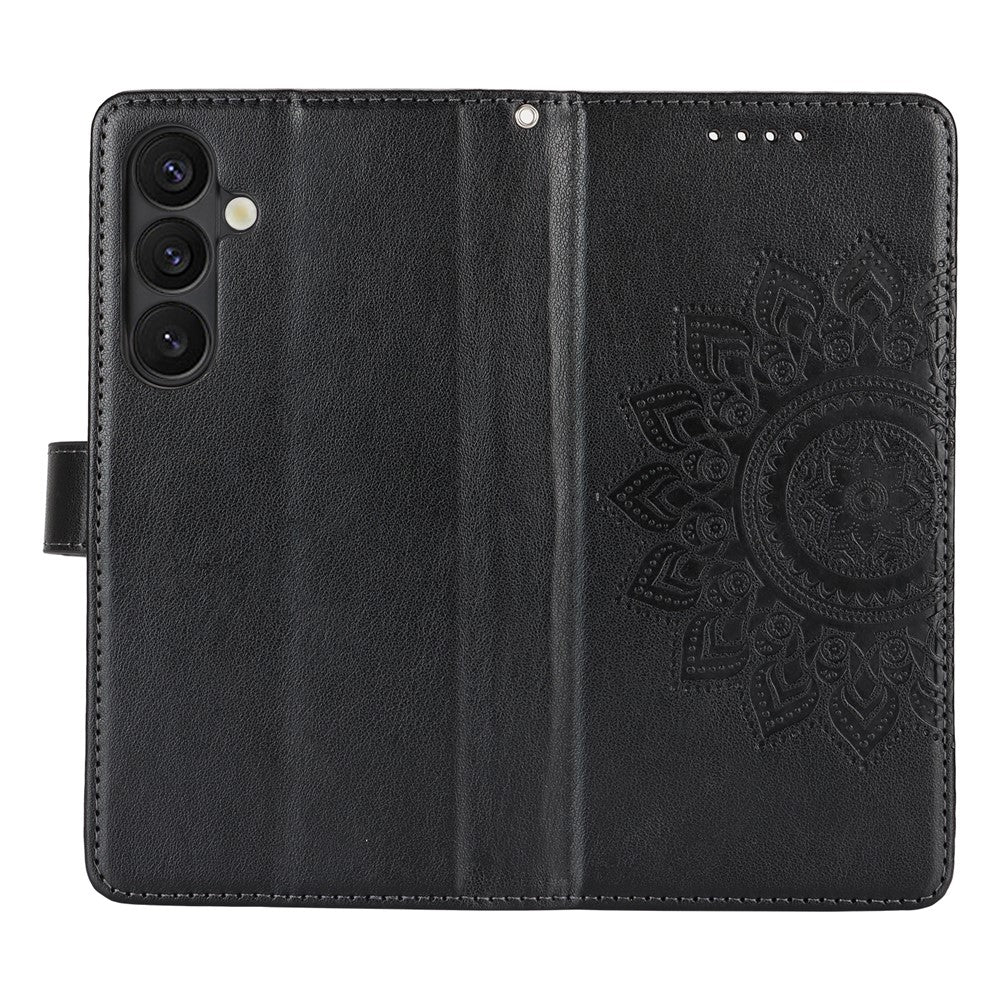 Galaxy S24 Plus Wallet-Hülle – Mit Musterdruck, Kartenfächer & Riemen