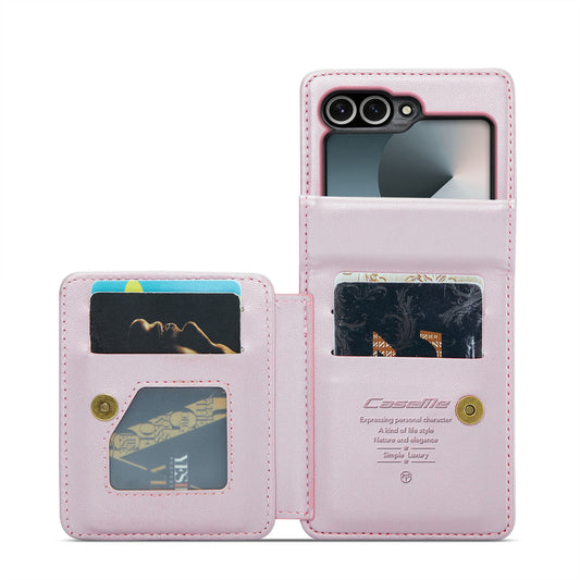 Galaxy Z Flip7 FE 5G Faltbare Wallet-Hülle – RFID & 5 Kartenfächer