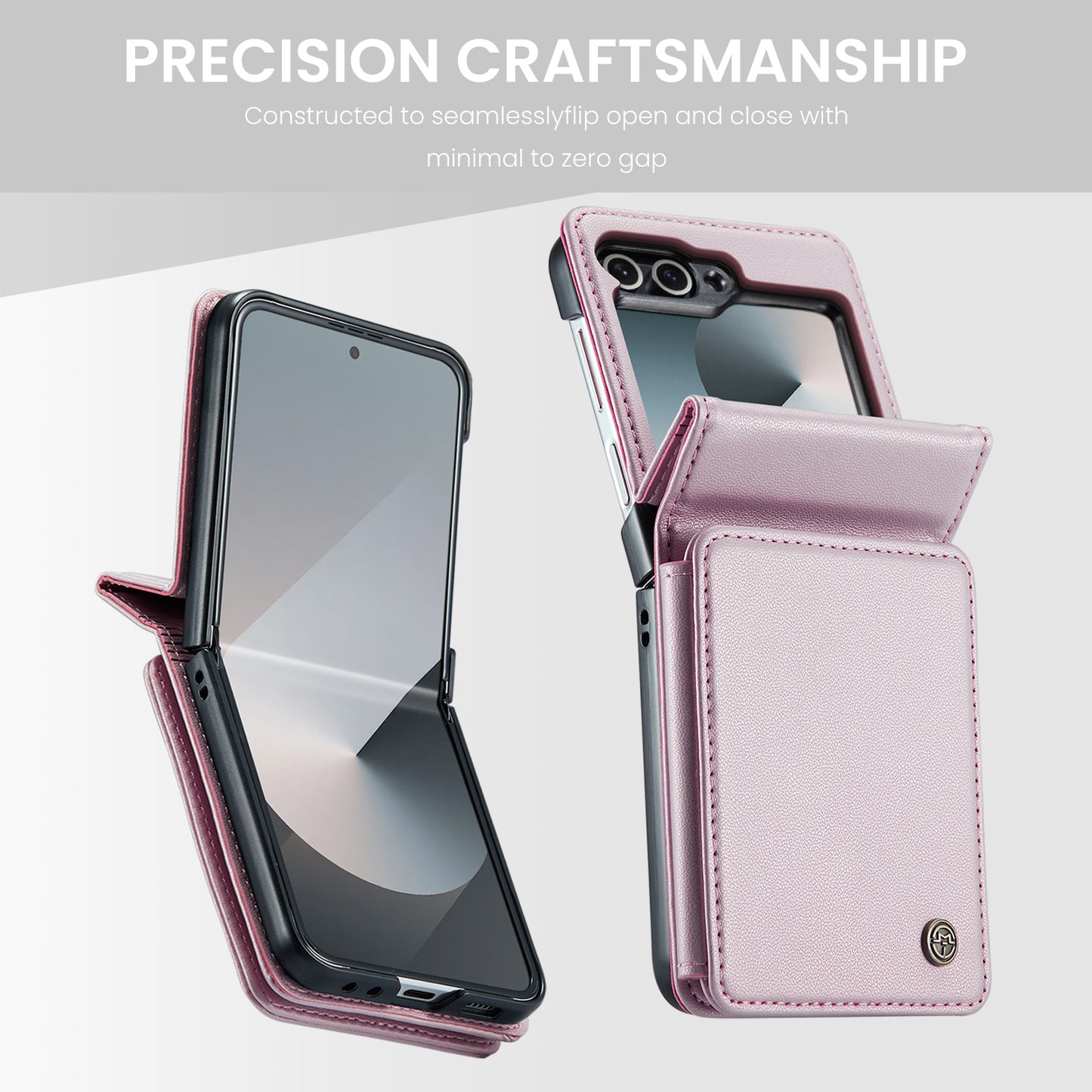 Galaxy Z Flip7 FE 5G Faltbare Wallet-Hülle – RFID & 5 Kartenfächer