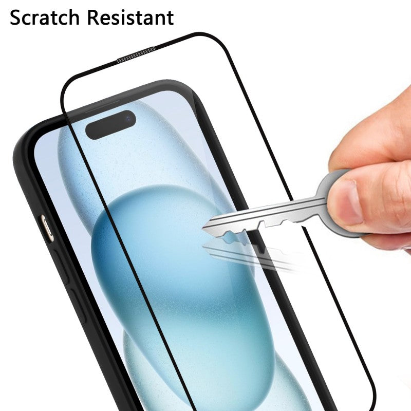Galaxy S25 Edge magnetische Hülle – Mit 2 Stück Bildschirmfolien & transparent