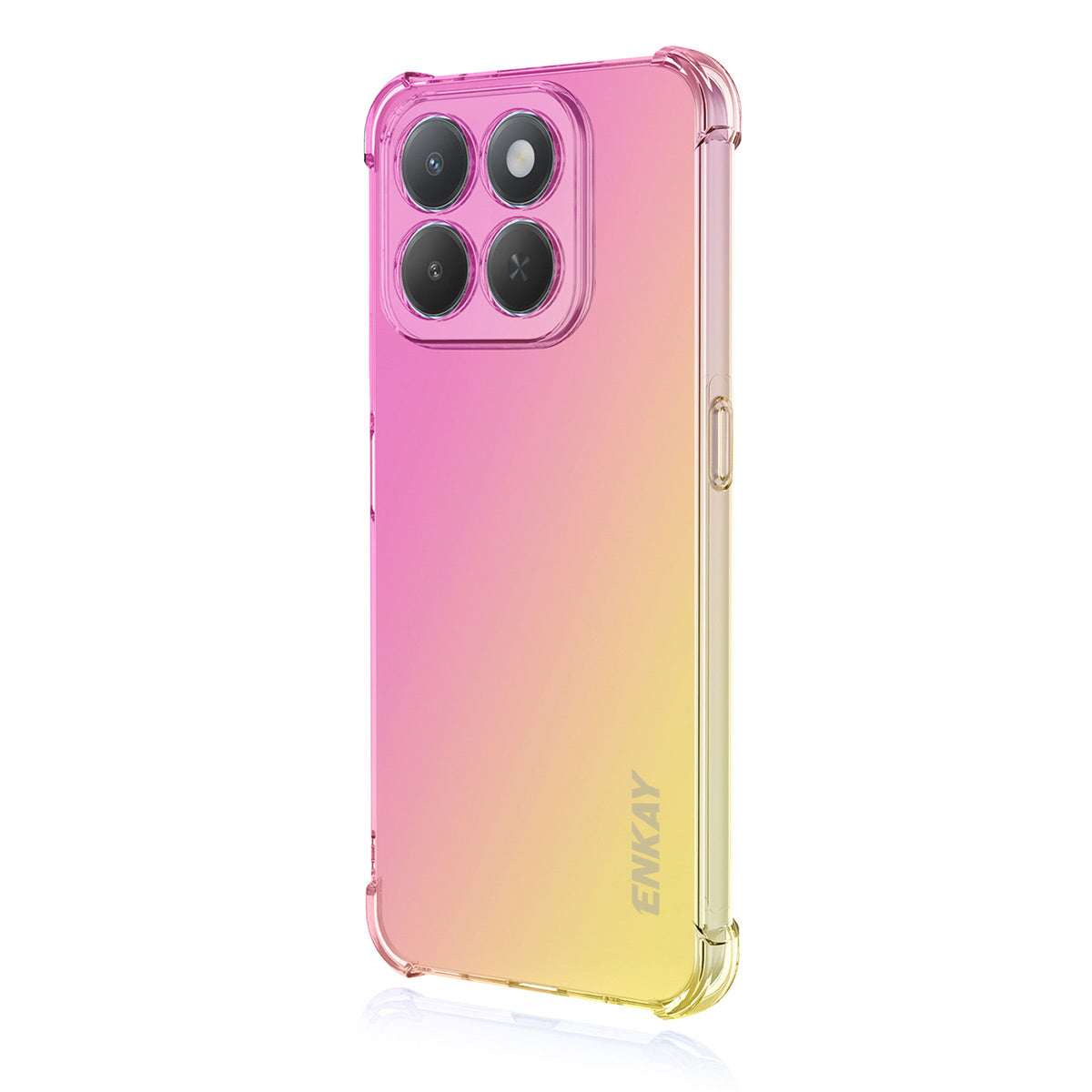 ENKAY For Honor X6c 4G TPU Case  Thickened Four Corner Drop-proof Phone Back Cover
