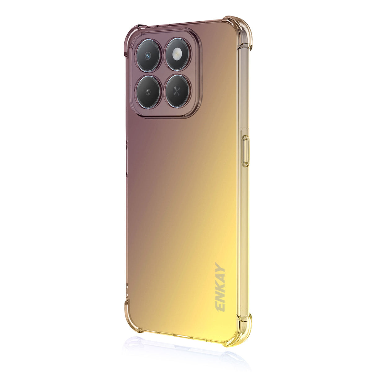 ENKAY For Honor X6c 4G TPU Case  Thickened Four Corner Drop-proof Phone Back Cover