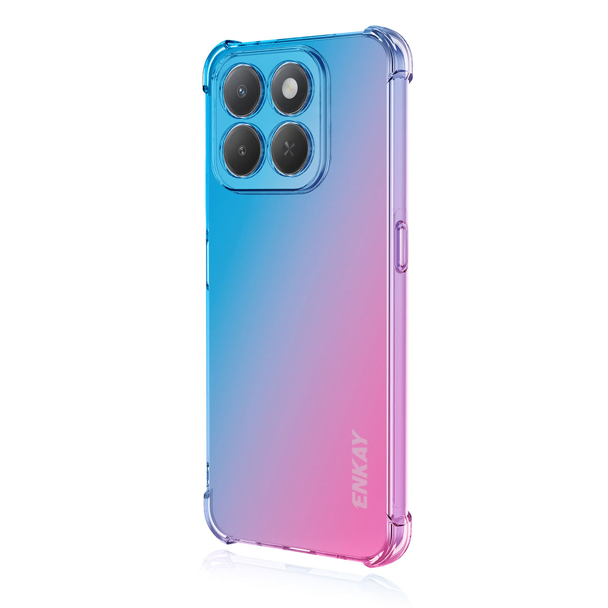 ENKAY For Honor X6c 4G TPU Case  Thickened Four Corner Drop-proof Phone Back Cover